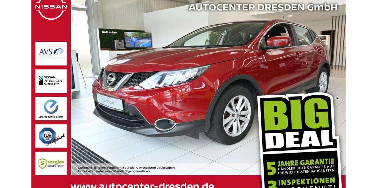 Nissan Qashqai 56.917 km 12.890 &euro; Dresden-Kaitz 01217