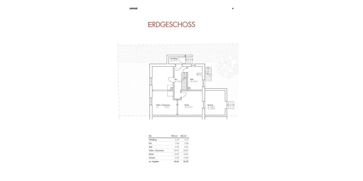 Doppelhaushälfte Augsburg Bärenkeller - 4 Zimmer, 114 m&sup2;, 519.000&euro; | Angebot:24723327
