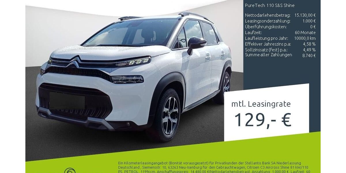 Citroen C3 Aircross 18.574 km 14.330 &euro; Borken 46325