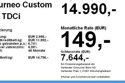 Ford Tourneo Custom 165.886 km 14.990 &euro; Kaufbeuren 87600