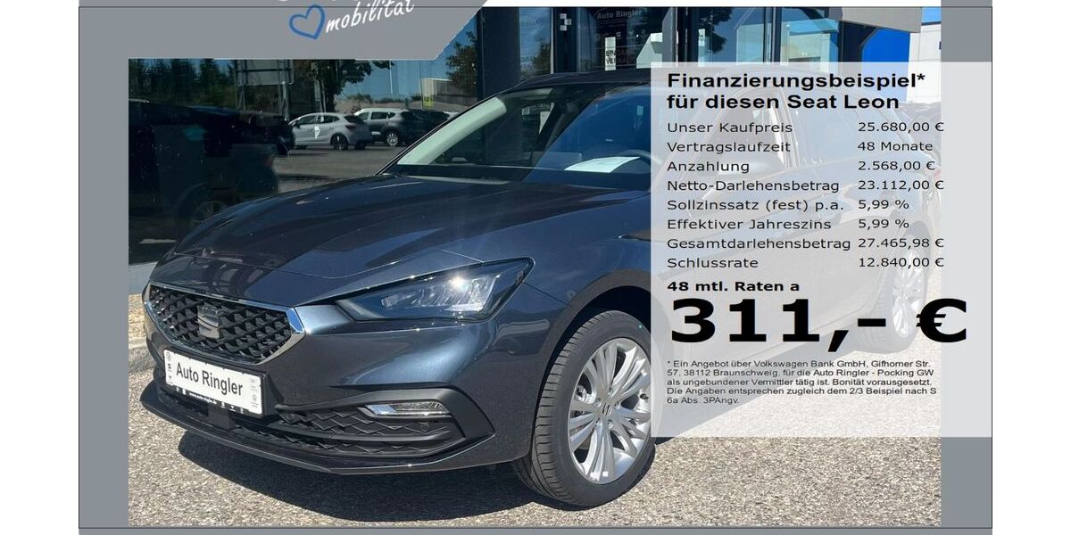 Seat Leon 6.900 km 25.680 &euro; Pocking 94060