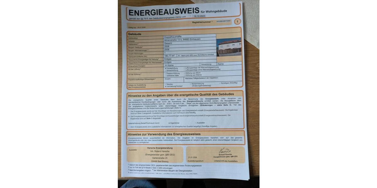Doppelhaushälfte Einhausen - 5 Zimmer, 133 m&sup2;, 549.000&euro; | Angebot:26426976