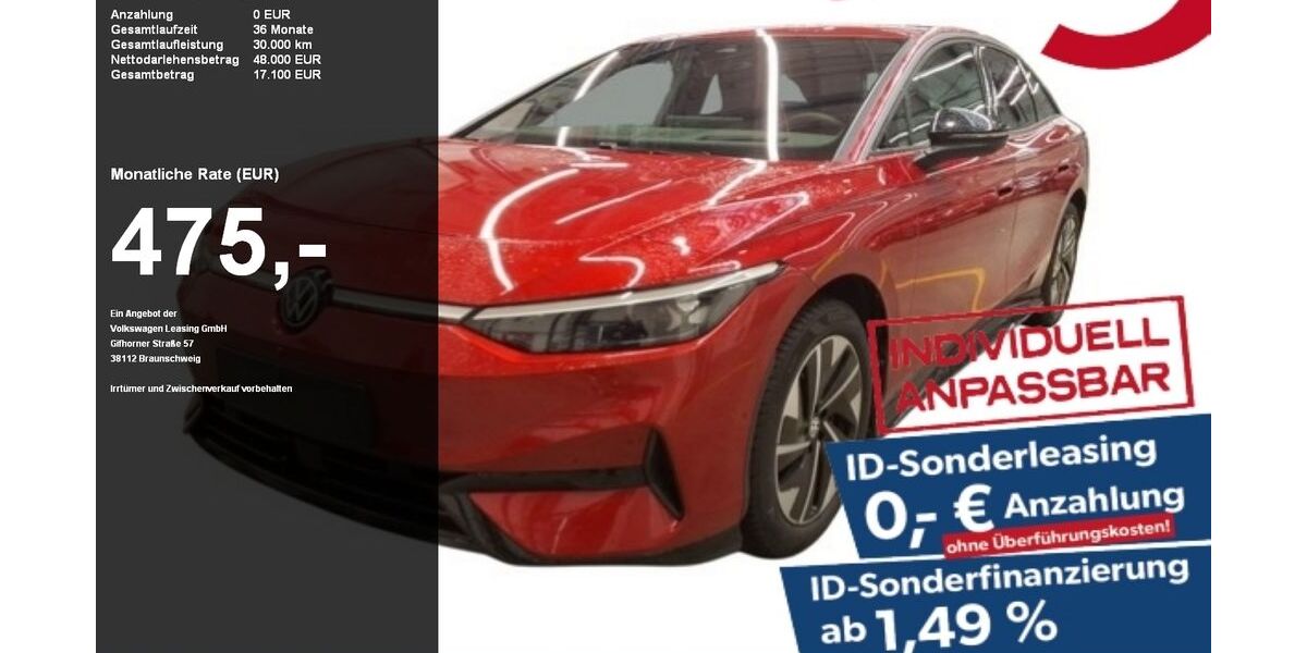 VW ID.7 14.400 km 47.440 &euro; Wackersdorf 92442
