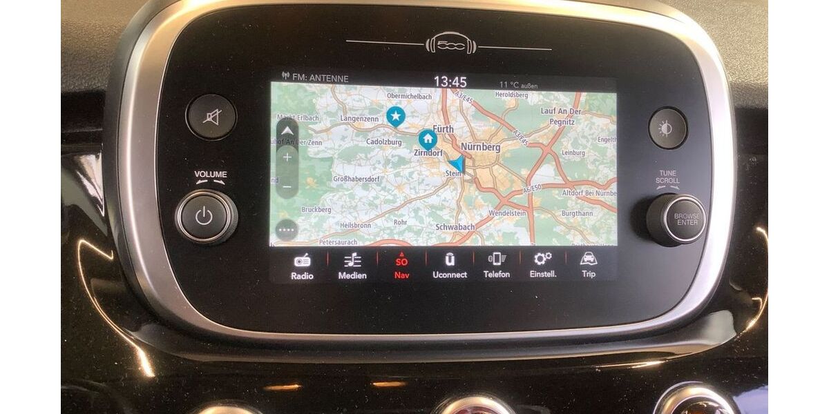 Fiat 500X 38.300 km 15.790 &euro; Nürnberg 90482