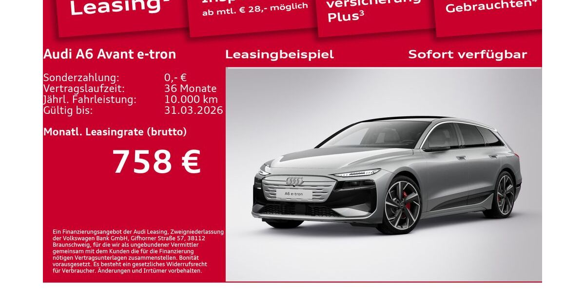Audi A6 e-tron 3.562 km 79.900 &euro; Berlin 10587