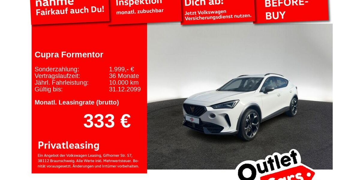 Cupra Formentor 9.751 km 31.670 &euro; Senden 89250