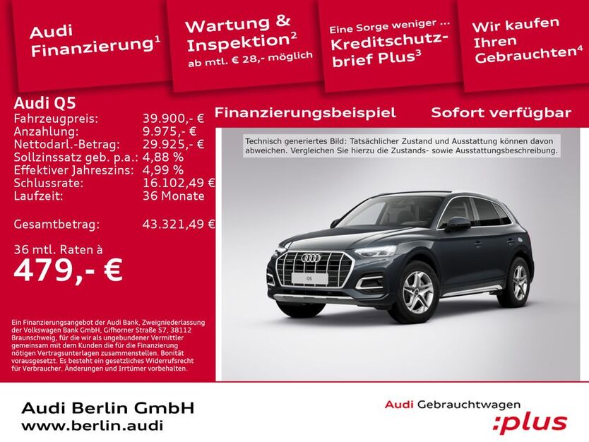 Audi Q5 22.600 km 39.900 € Berlin 12489