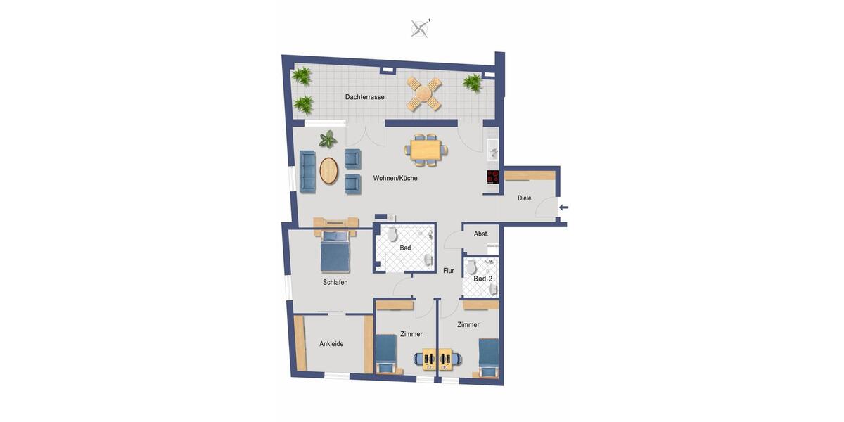 Einfamilienhaus Bargteheide - 4 Zimmer, 141 m&sup2;, 2.035&euro; | Angebot:26572766