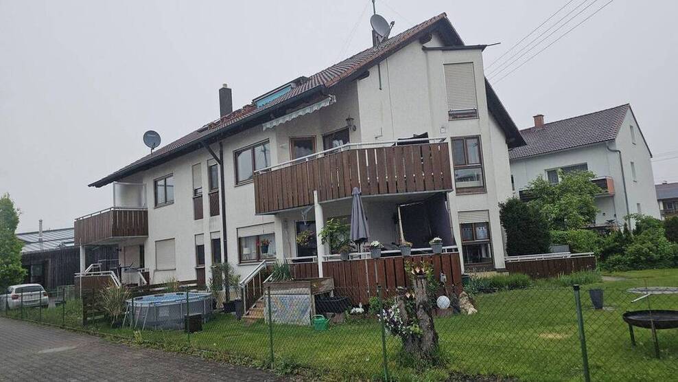 Schöne 3 Zimmer Wohnung mit Balkon und Garage in Senden Mitte, ruhige Lage
