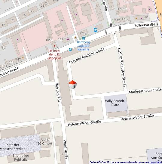 Etagenwohnung Bamberg Bamberg-Ost - 2 Zimmer, 58 m&sup2;, 830&euro; | Angebot:26555437