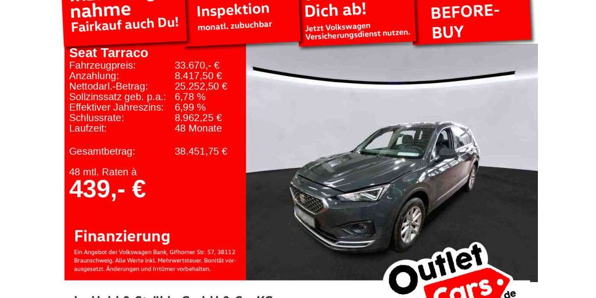 Seat Tarraco 59.464 km 33.670 &euro; Senden 89250