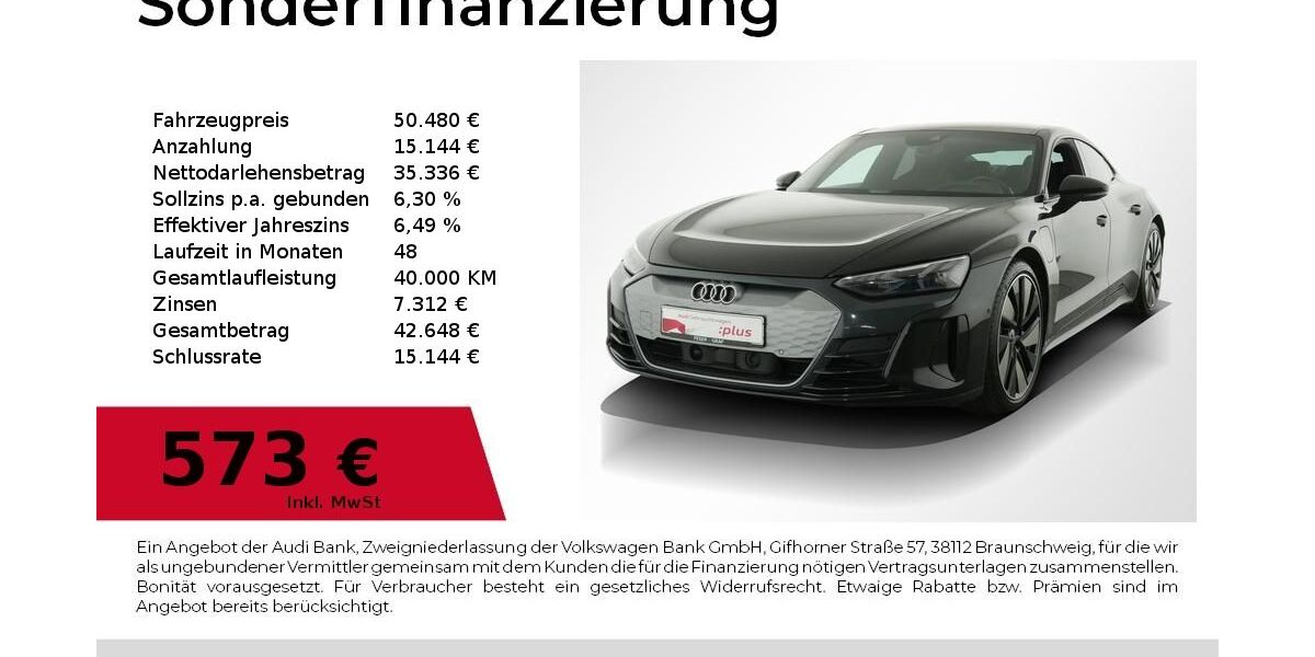 Audi e-tron GT 93.650 km 50.480 &euro; Nürnberg 90411