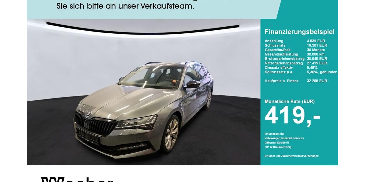 Skoda Superb 89.970 km 32.258 &euro; Leonberg 71229