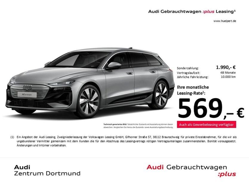 Audi A6 e-tron 10.282 km 71.255 € Dortmund 44143