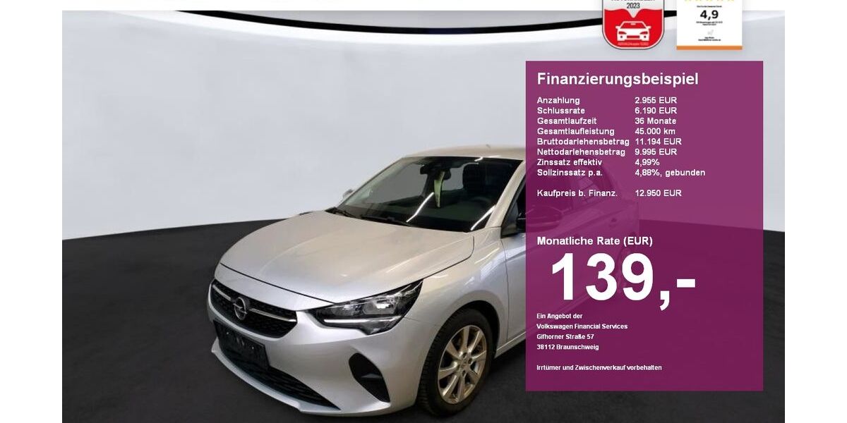 Opel Corsa 27.800 km 12.950 &euro; Albbruck 79774