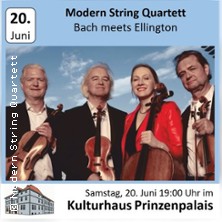 Modern String Quartett 20.06.2026 Festsaal Prinzenpalais