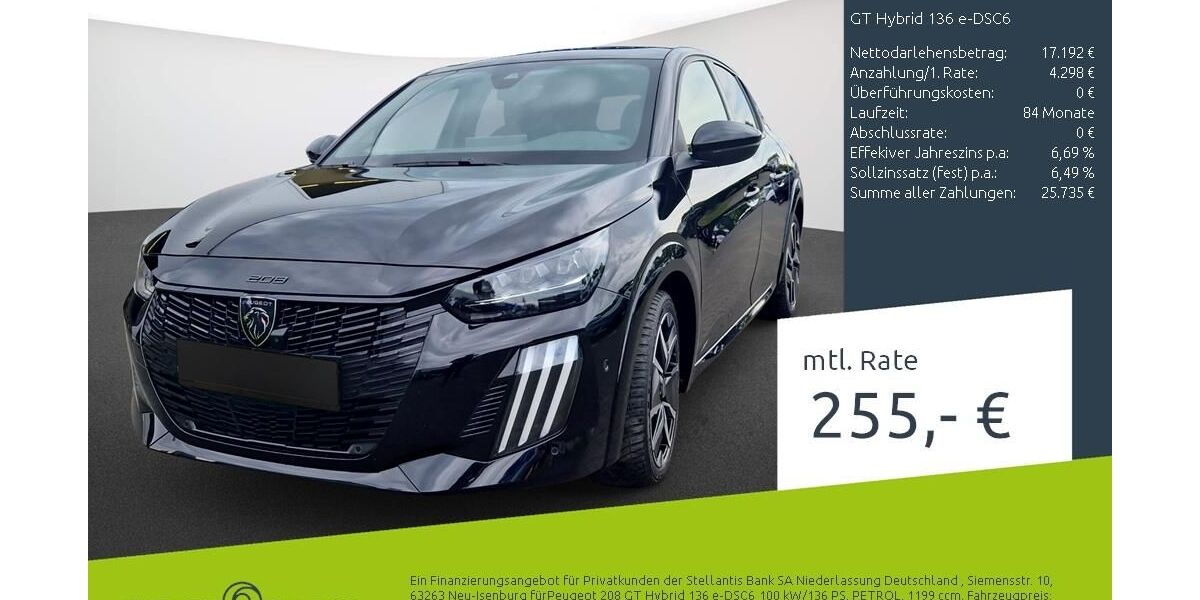 Peugeot 208 19.074 km 21.490 &euro; Dülmen 48249