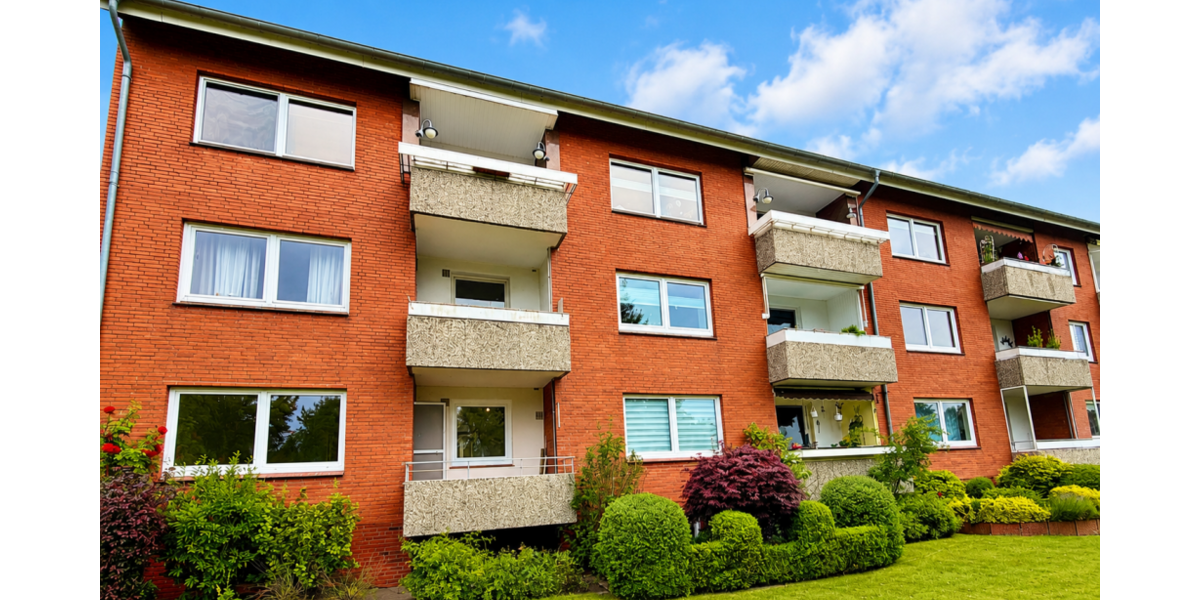 Erstbezug in Bordesholm - hell, ruhig, mit Südbalkon und Stellplatz - Etagenwohnung Bordesholm | Angebot:26921805