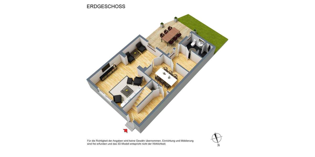 Reihenmittelhaus Marlow - 4 Zimmer, 102 m&sup2;, 25.000&euro; | Angebot:25747092