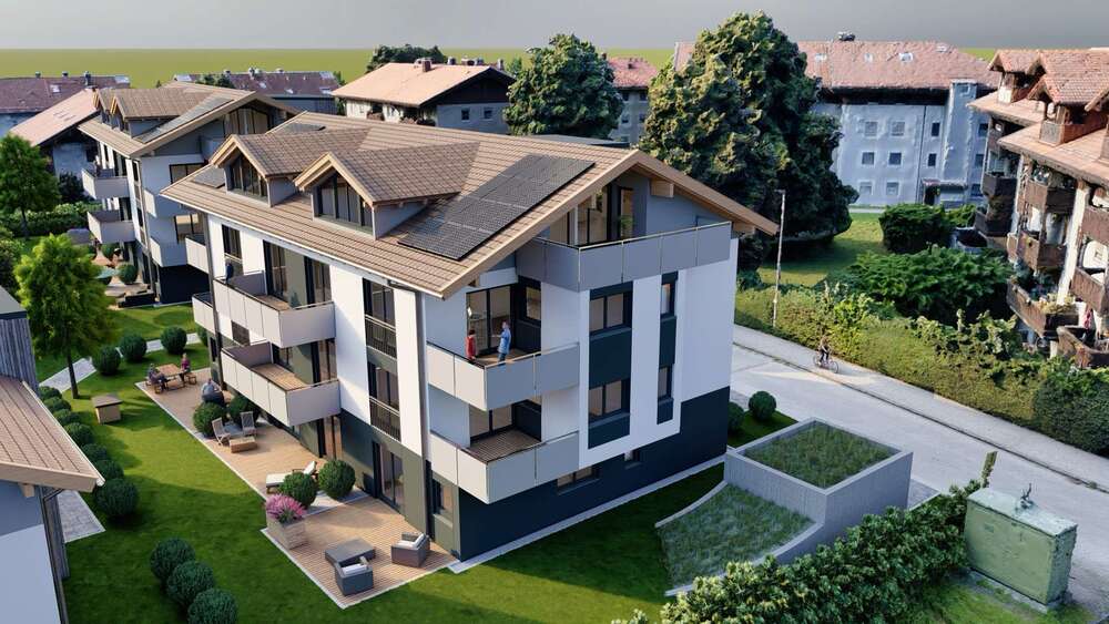 Etagenwohnung Traunstein - 3 Zimmer, 80 m&sup2;, 539.000&euro; | Angebot:26360115