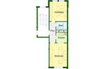 Erdgeschoßwohnung Wernigerode - 2 Zimmer, 43 m&sup2;, 312&euro; | Angebot:25974527