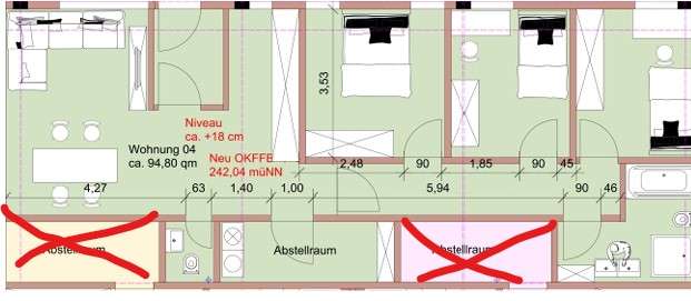 Wohnung zum Mieten in Waldsolms 855 € 94.8 m²