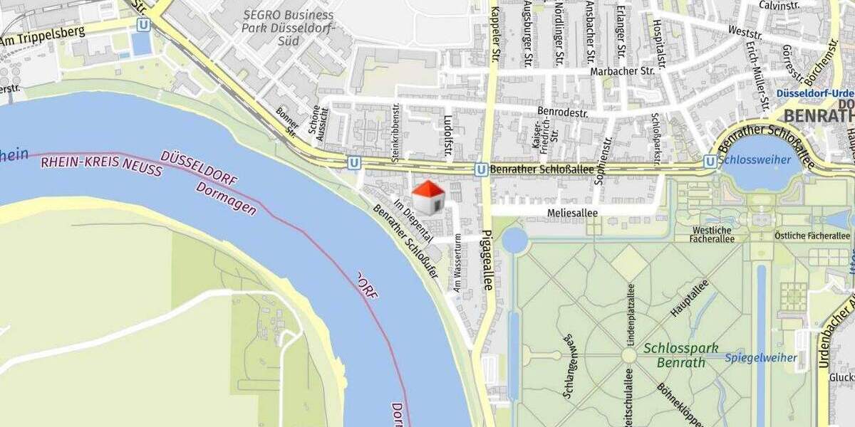 Reihenendhaus Düsseldorf Benrath - 5 Zimmer, 187 m&sup2;, 895.000&euro; | Angebot:25834719