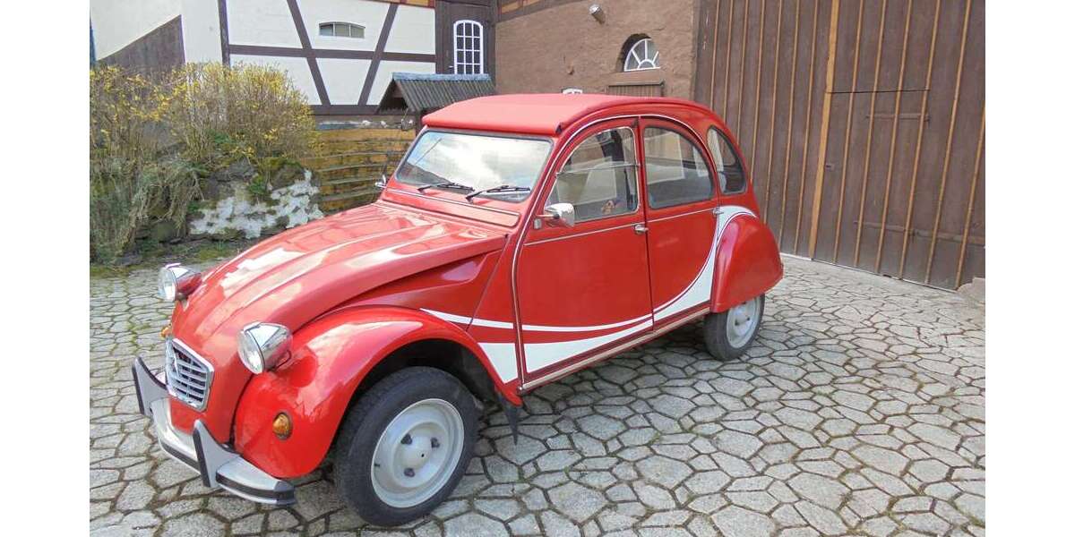 Citroen 2CV 100.000 km 14.800 &euro; Feldatal 36325