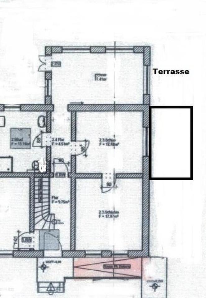 Schöne, Wohnung mit Terrasse und Garten