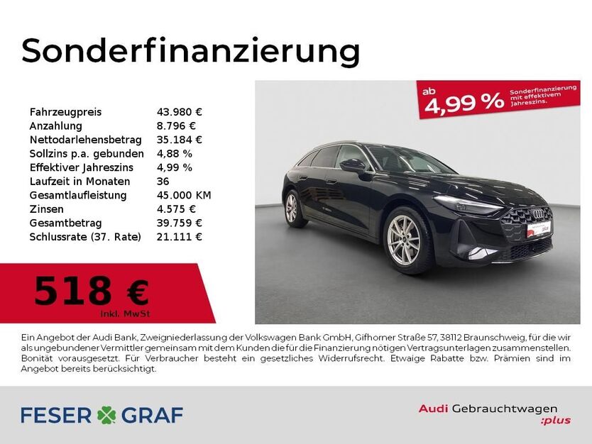 Audi A5 22.392 km 43.980 € Fürth 90763