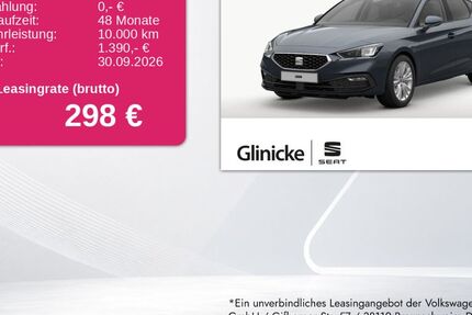 Seat Leon 5.000 km 27.990 &euro; Kassel 34119