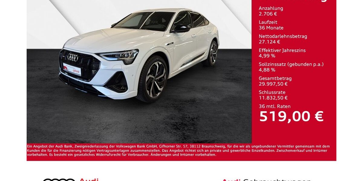 Audi e-tron 29.933 km 29.830 &euro; Giessen 35394