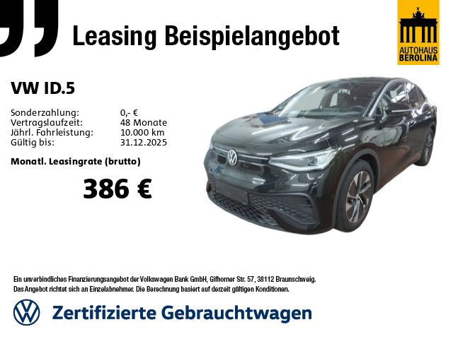 VW ID.5 15.466 km 39.888 € Berlin 10709