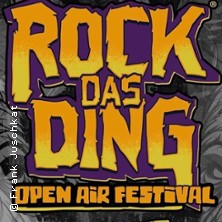 Rock Das Ding Festival 2026 | Campingticket 17.07.2026 Rock das Ding Festival