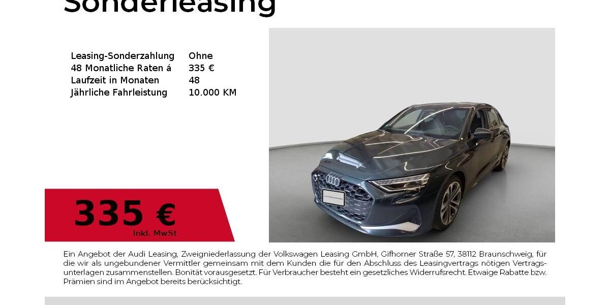 Audi A3 11.242 km 35.980 &euro; Nürnberg 90411