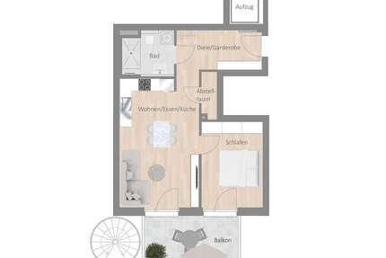 Wohnung Besigheim - 2.5 Zimmer, 60 m&sup2;, 1.140&euro; | Angebot:26313418