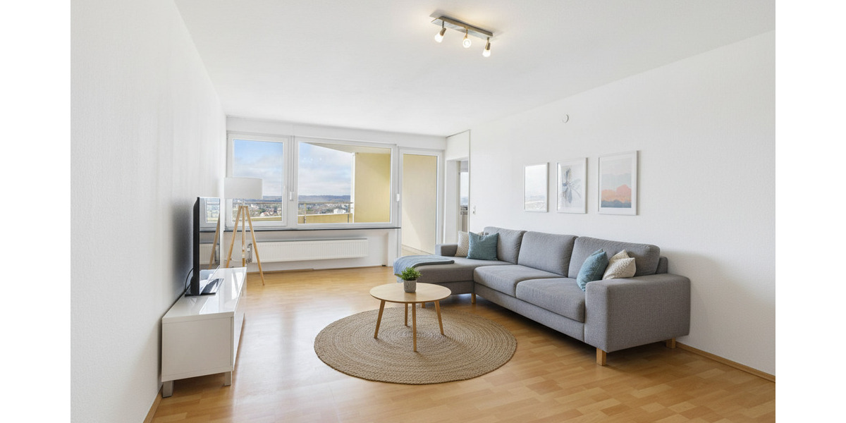 Helle 4ZKB Wohnung in Uninähe - mit Garage und Südwest-Loggia - in Dudweiler - Etagenwohnung Saarbrücken Dudweiler | Angebot:25289682