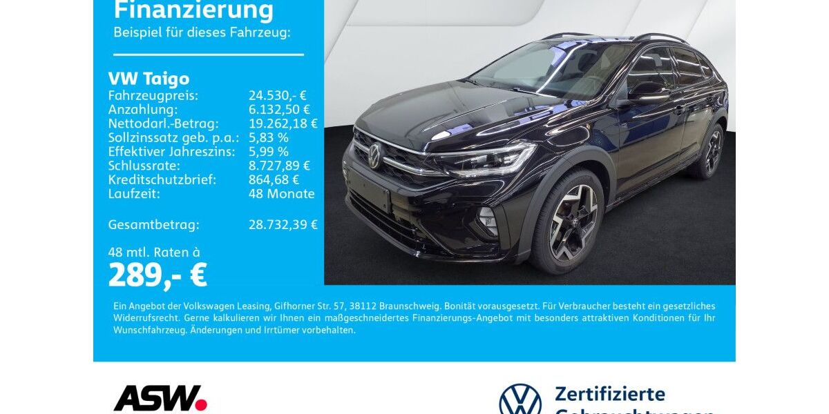 VW Taigo 24.200 km 24.530 &euro; Sinsheim 74889
