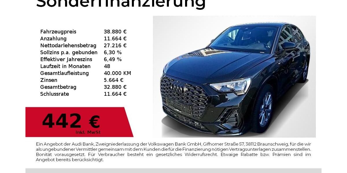 Audi Q3 14.400 km 38.880 &euro; Nürnberg 90411