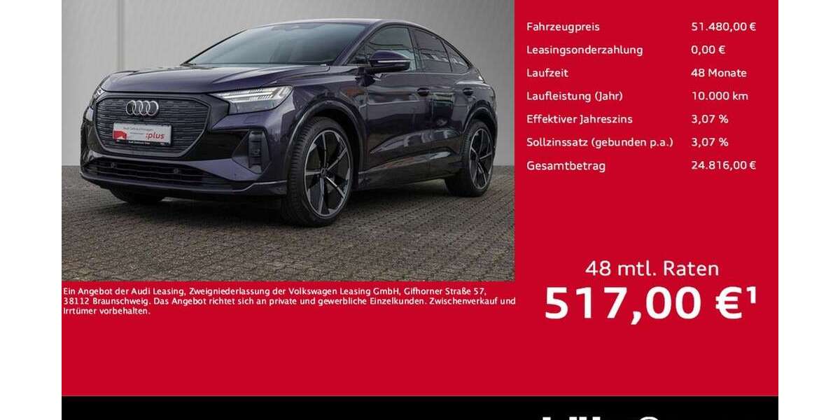 Audi Q4 e-tron 5.900 km 51.480 &euro; Trier 54292