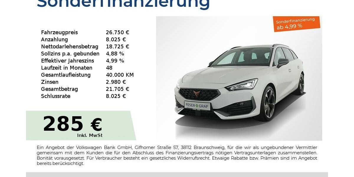 Cupra Leon 20.950 km 26.750 &euro; Nürnberg 90441