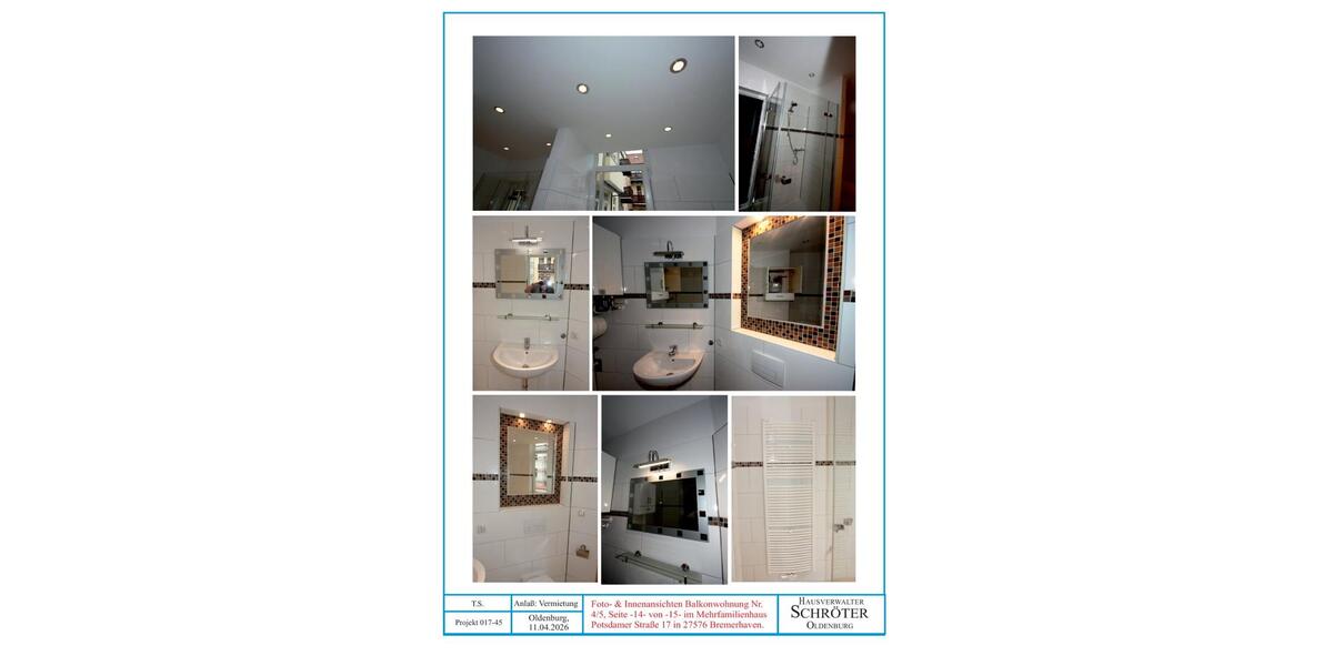 Etagenwohnung Bremerhaven - 5 Zimmer, 106 m&sup2;, 970&euro; | Angebot:26148722