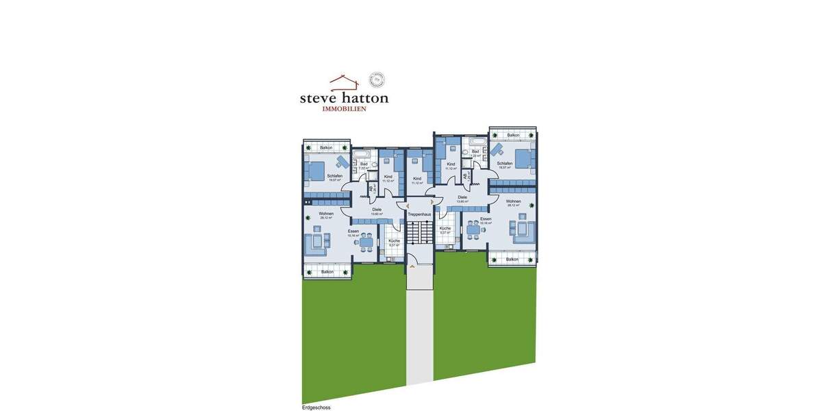 Gut vermietetes 8-Familienhaus mit traumhaftem Parkgrundstück 2 zimmer