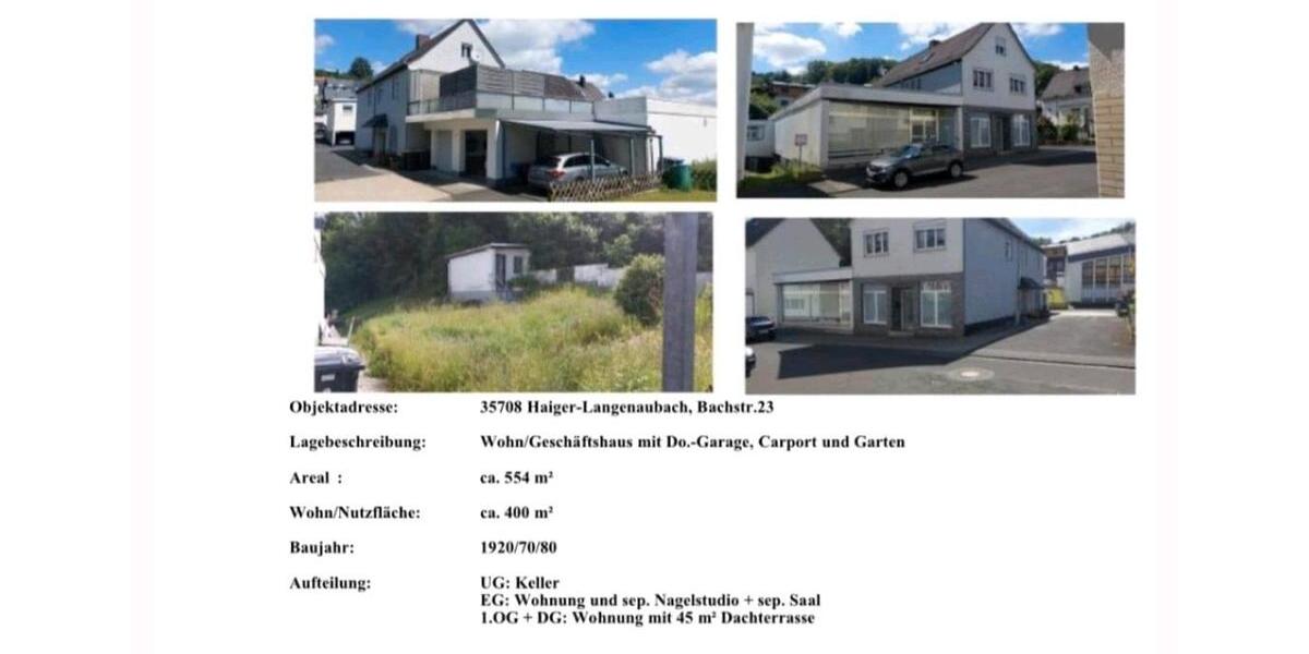 Mehrfamilienhaus, Wohnhaus Haiger - 11 Zimmer, 280 m&sup2;, 350.000&euro; | Angebot:26480479
