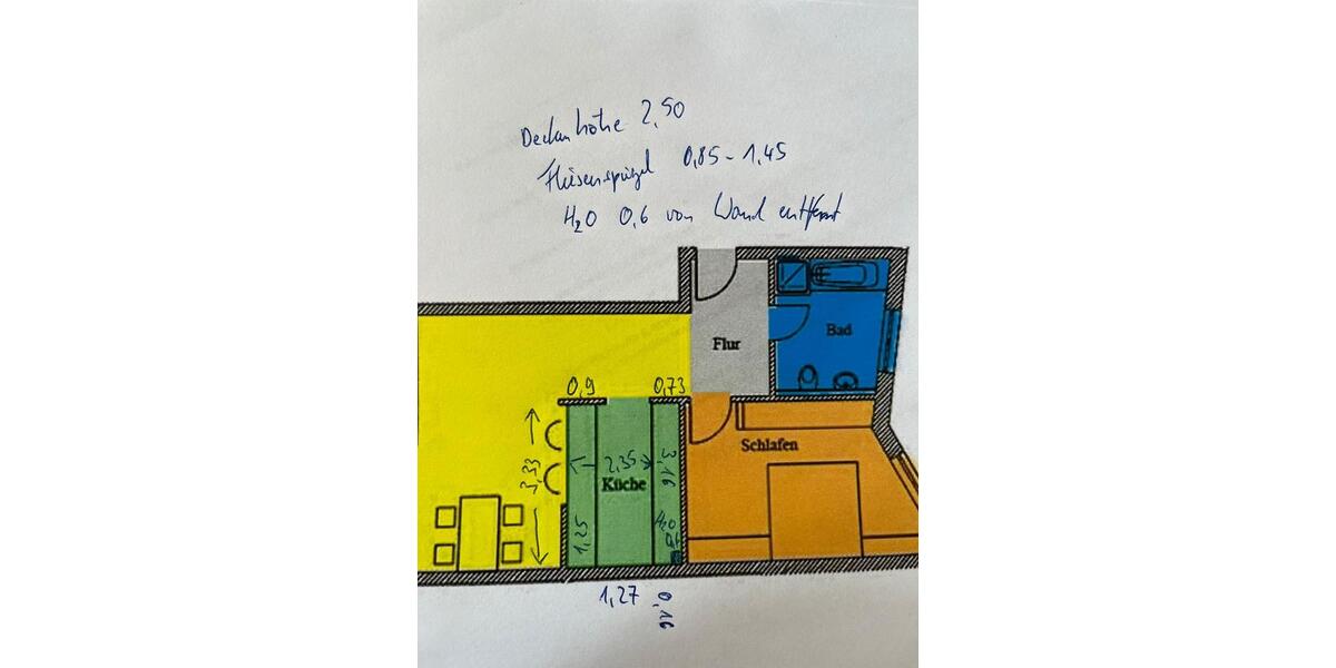 Etagenwohnung Bischofswerda - 2 Zimmer, 79 m&sup2;, 490&euro; | Angebot:26578295