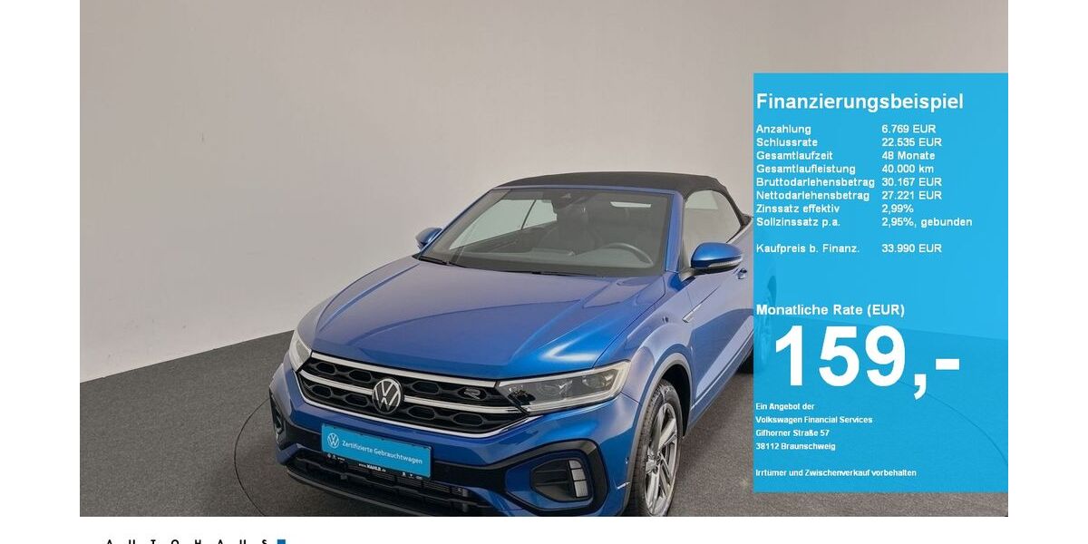VW T-Roc 12.979 km 33.990 &euro; Walsrode 29664
