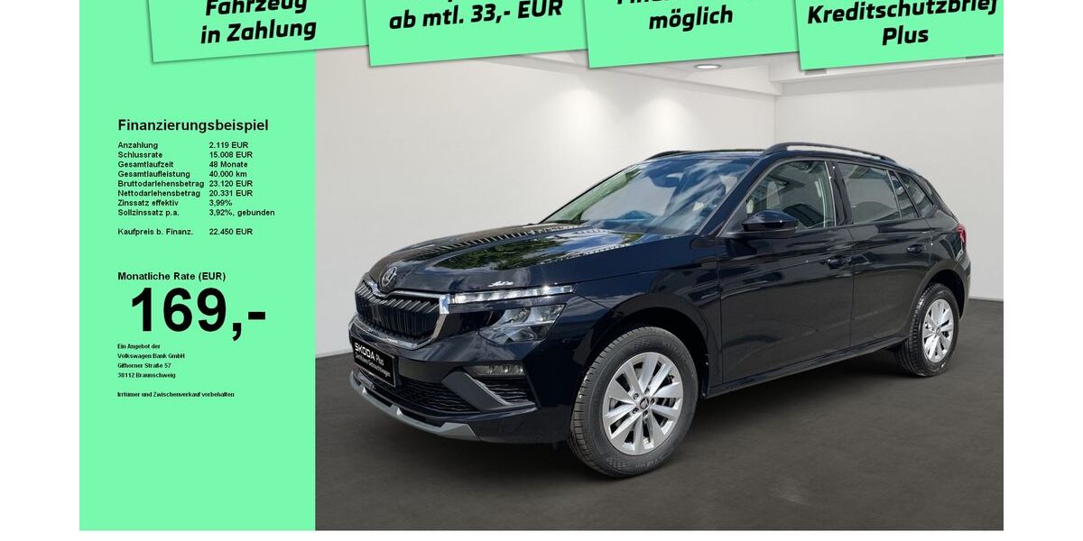 Skoda Kamiq 4.000 km 22.450 &euro; Wangen im Allgäu 88239