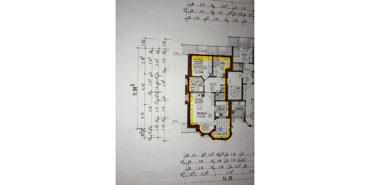 Etagenwohnung Öhringen - 3 Zimmer, 70 m&sup2;, 900&euro; | Angebot:26302544
