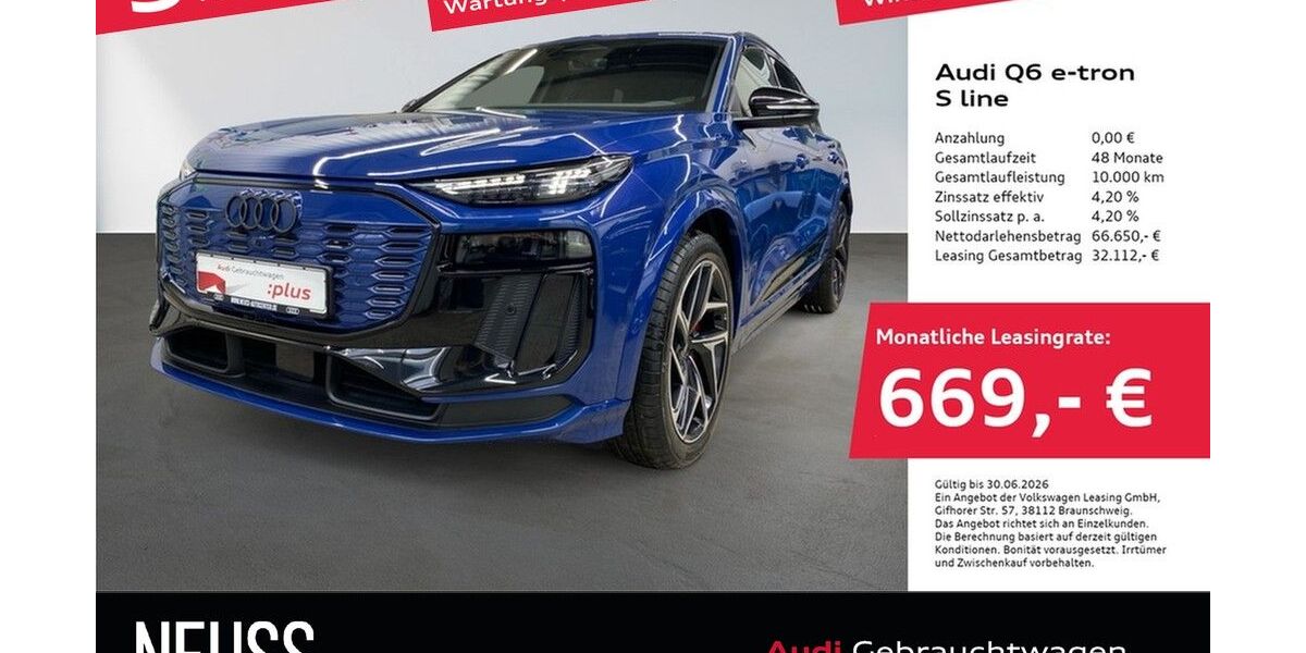 Audi Q6 e-tron 20.441 km 65.650 &euro; Pfarrkirchen 84347