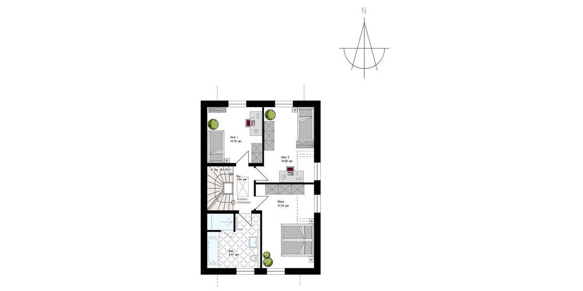 Einfamilienhaus Borchen Kirchborchen - 4 Zimmer, 123 m&sup2;, 488.000&euro; | Angebot:26390893